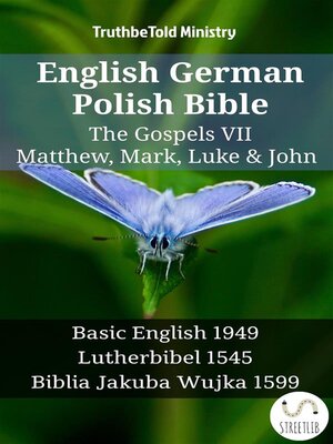 cover image of English German Polish Bible--The Gospels VII--Matthew, Mark, Luke & John